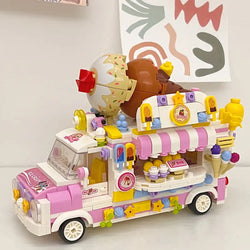 Ice Cream Truck Building Block toys Minifigures Food Trucks Fun for All over 500 Pieces (ONLINE ORDER ONLY)