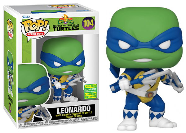 Leonardo (Retro Toys, Teenage Mutant Ninja Turtles/ Power Rangers) 104 - 2022 Summer Convention Exclusive (Online Order Only)