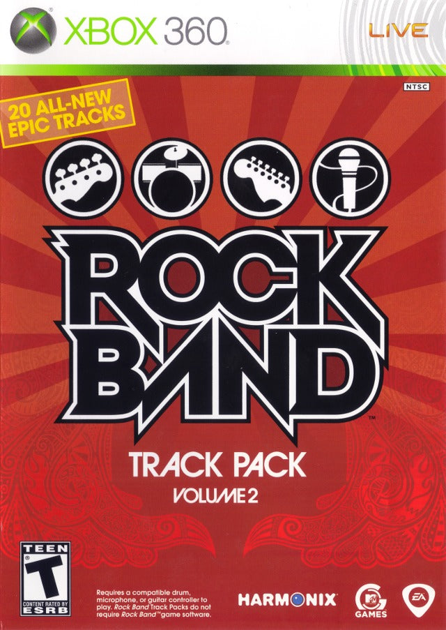 Rock Band Track Pack Volume 2 (Xbox 360) (ONLINE ORDER ONLY)