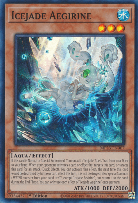 Icejade Aegirine [MP23-EN007] Super Rare (ONLINE ORDER ONLY)