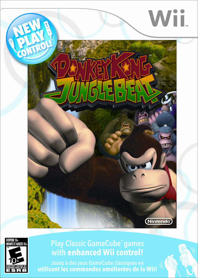 New Play Control! Donkey Kong Jungle Beat (Wii) (Online Order Only)