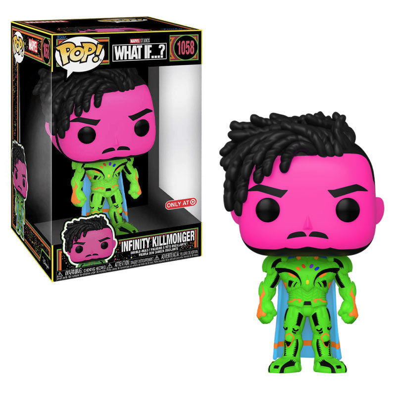 Infinity Killmonger (10-Inch, Black Light, What If...?) 1058 - Target Exclusive (Online Order Only)