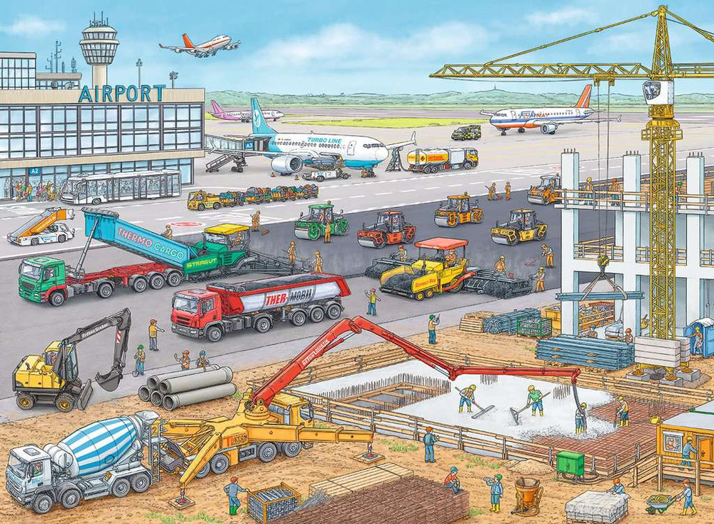Puzzle: Construction at The Airport (ONLINE ORDER ONLY)
