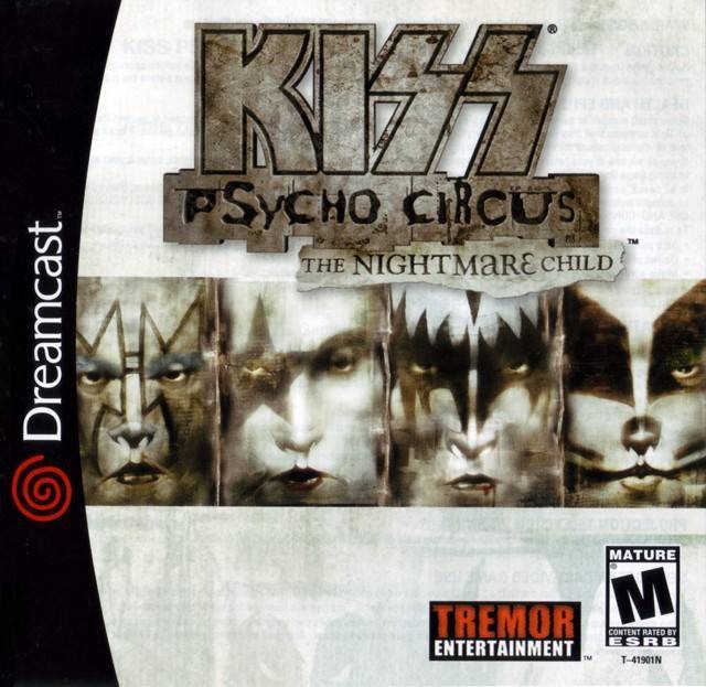 KISS Psycho Circus The Nightmare Child (Sega Dreamcast) (ONLINE ORDER ONLY)