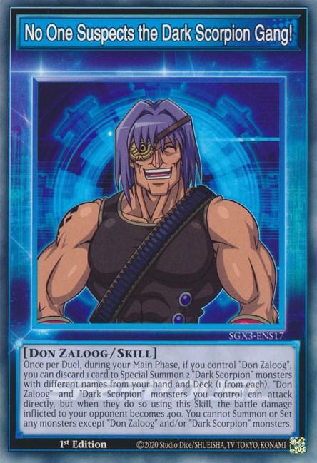 No One Suspects the Dark Scorpion Gang! [SGX3-ENS17] Common (ONLINE ORDER ONLY)