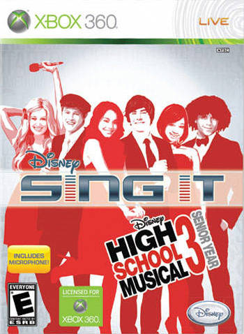 Disney Sing It High School Musical 3 Senior Year Bundle (Xbox 360) (ONLINE ORDER ONLY)