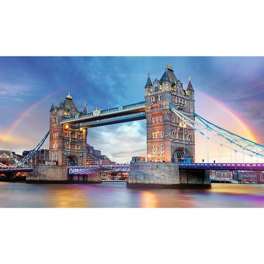 Trefl Red 1000 Piece Puzzle & Sorter - Rainbow over Tower Bridge (ONLINE ORDER ONLY)