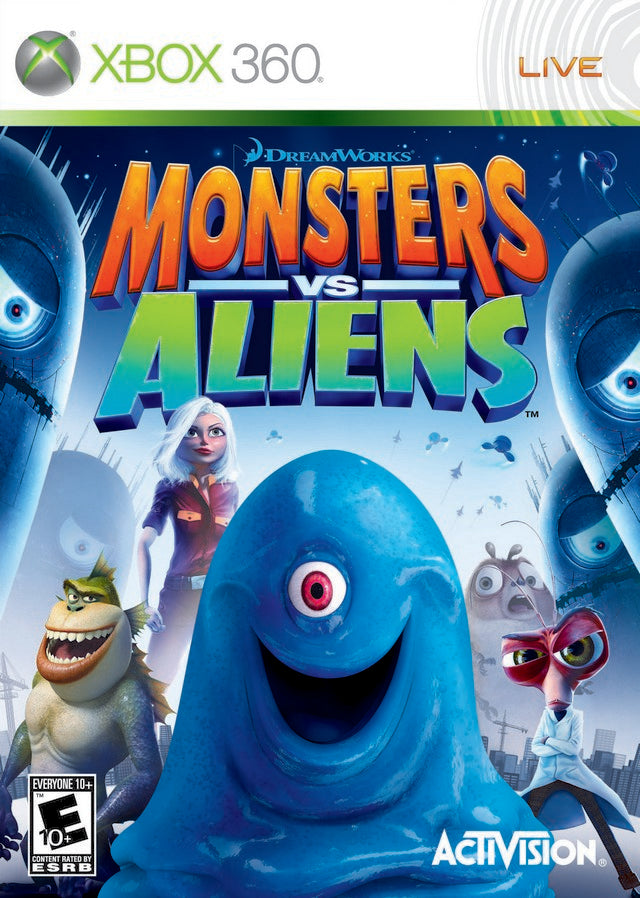 Monsters vs. Aliens (Xbox 360) (ONLINE ORDER ONLY)