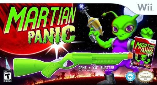 Martian Panic (Game & Gun Bundle) (Wii) (Online Order Only)