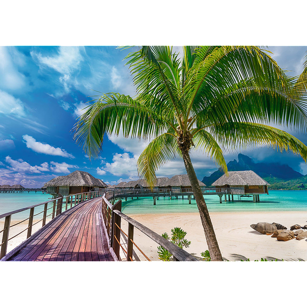 Trefl Prime Wanderlust: Paradise Beach, Bora-Bora 1000 Piece Puzzle (ONLINE ORDER ONLY)
