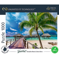 Trefl Prime Wanderlust: Paradise Beach, Bora-Bora 1000 Piece Puzzle (ONLINE ORDER ONLY)