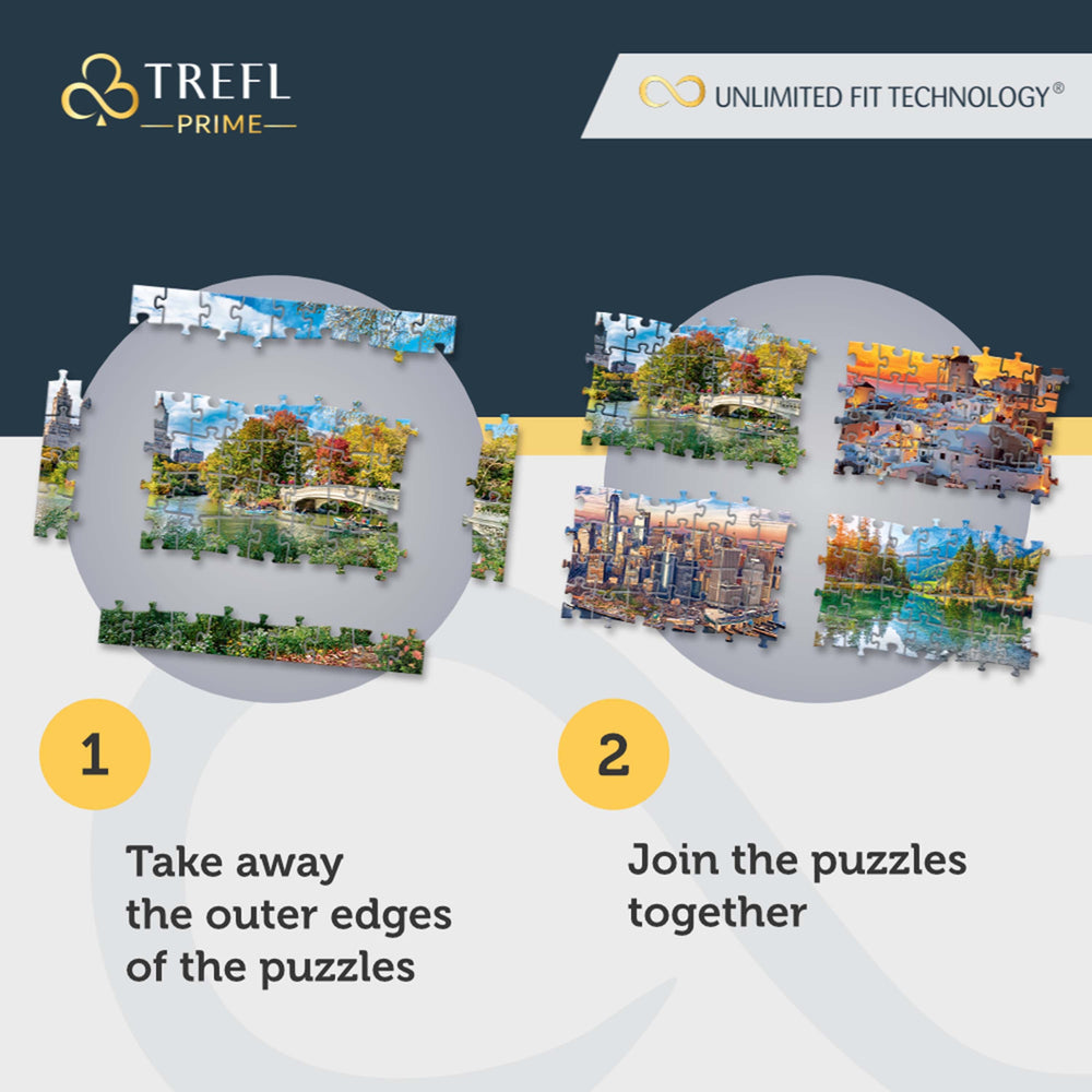 Trefl Prime Wanderlust: Paradise Beach, Bora-Bora 1000 Piece Puzzle (ONLINE ORDER ONLY)