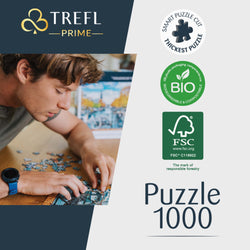 Trefl Prime Wanderlust: Paradise Beach, Bora-Bora 1000 Piece Puzzle (ONLINE ORDER ONLY)