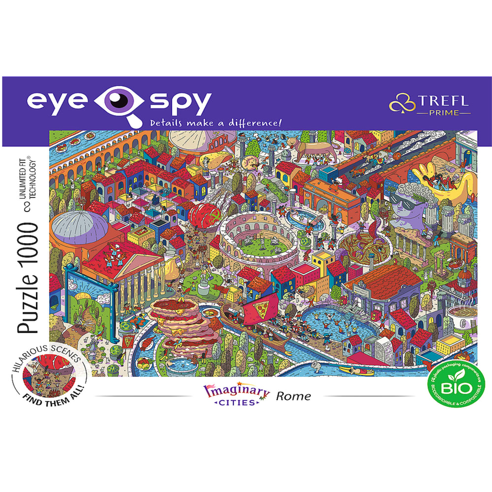 Trefl Prime Eye Spy Imaginary Cities: Rome 1000 Piece Puzzle (ONLINE ORDER ONLY)