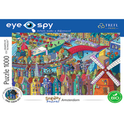 Trefl Prime Eye Spy Sneaky Peakers: Amsterdam 1000 Piece Puzzle (ONLINE ORDER ONLY)