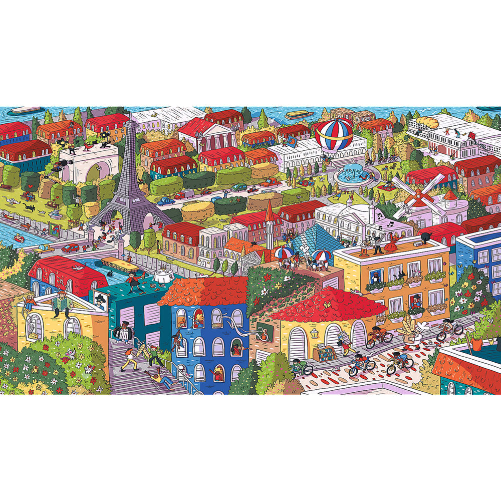Trefl Prime Eye Spy Sneaky Peakers: Paris 1000 Piece Puzzle (ONLINE ORDER ONLY)