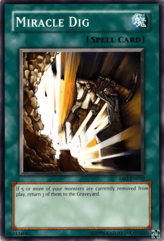 Miracle Dig [DB2-EN032] Common (ONLINE ORDER ONLY)