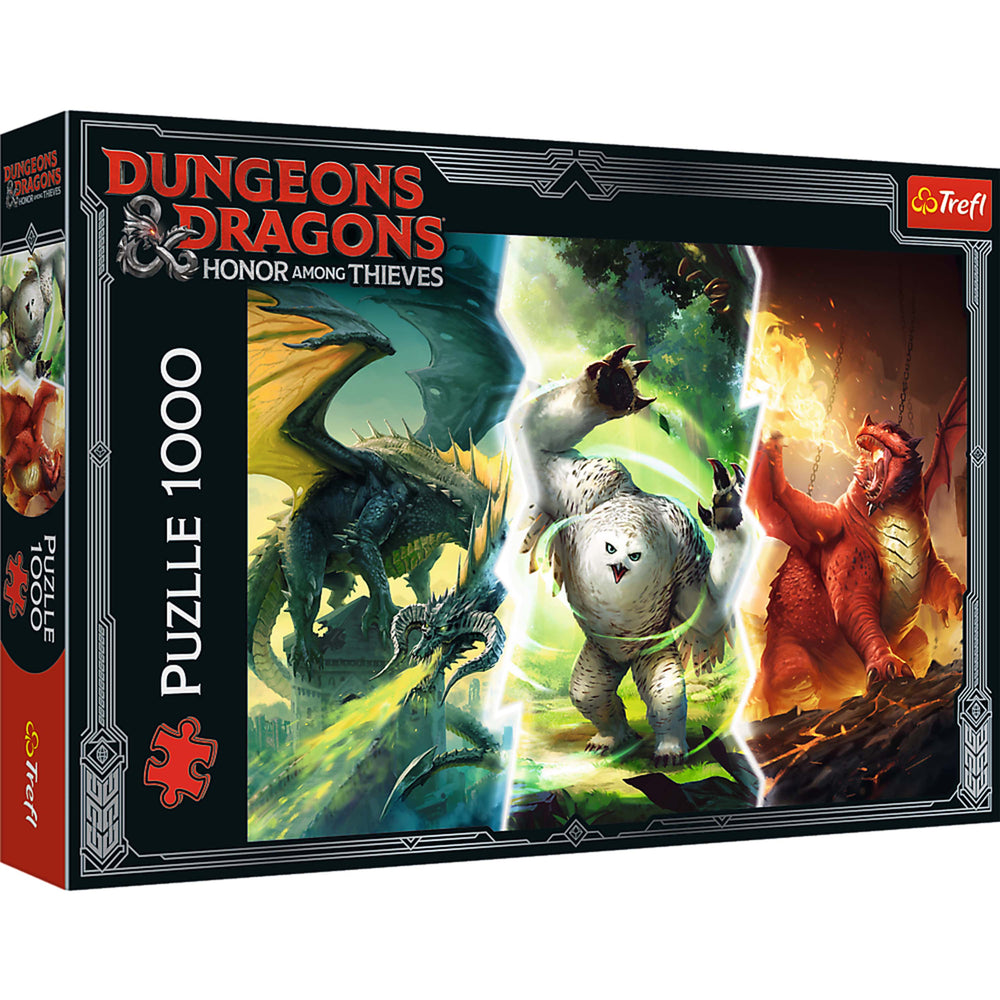 Trefl Red Dungeons & Dragons: Legendary Monsters of Faerun 1000 Piece Puzzle (ONLINE ORDER ONLY)