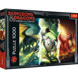 Trefl Red Dungeons & Dragons: Legendary Monsters of Faerun 1000 Piece Puzzle (ONLINE ORDER ONLY)