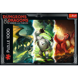 Trefl Red Dungeons & Dragons: Legendary Monsters of Faerun 1000 Piece Puzzle (ONLINE ORDER ONLY)