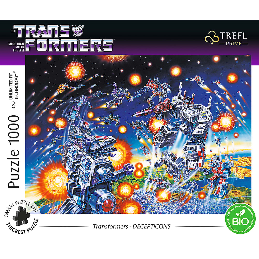 Trefl Prime For Transformers Decepticons 1000 Piece Puzzle (ONLINE ORDER ONLY)