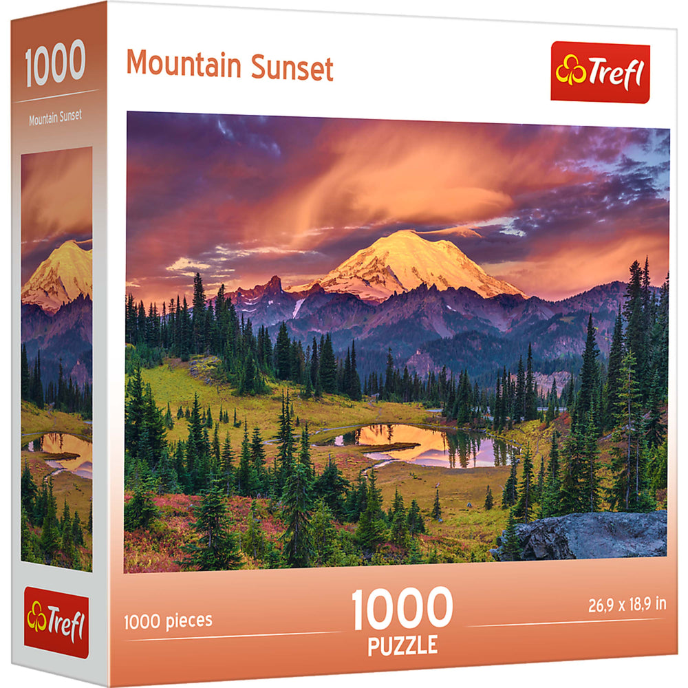 Trefl Red Mountain Sunset 1000 Piece Puzzle (ONLINE ORDER ONLY)