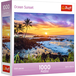 Trefl Red Ocean Sunset 1000 Piece Puzzle (ONLINE ORDER ONLY)