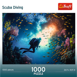 Trefl Red Scuba Diver 1000 Piece Puzzle (ONLINE ORDER ONLY)