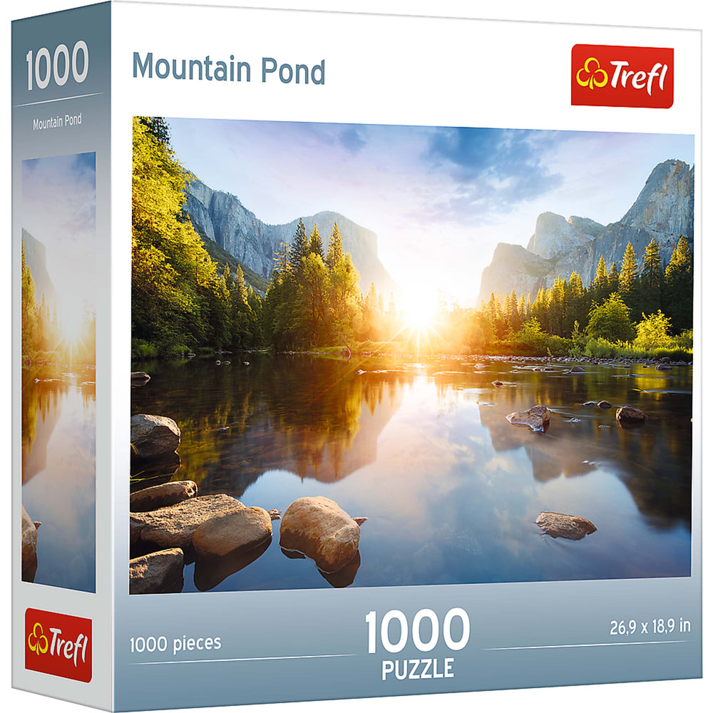 Trefl Red Mountain Pond 1000 Piece Puzzle (ONLINE ORDER ONLY)