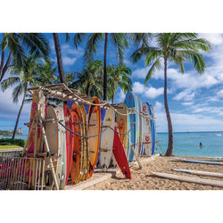 Trefl Red Waikiki Beach 1000 Piece Puzzle (ONLINE ORDER ONLY)
