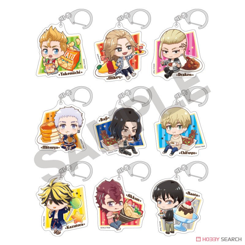 Tokyo Revengers Trading Acrylic Key Ring Chara Peko Blind Box (1 Blind Box) (ONLINE ORDER ONLY)