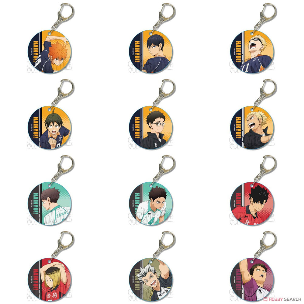 Haikyuu!! Trading Soft Clear Charm Keychain blind box ( 1 Blind Box ) (ONLINE ORDER ONLY)