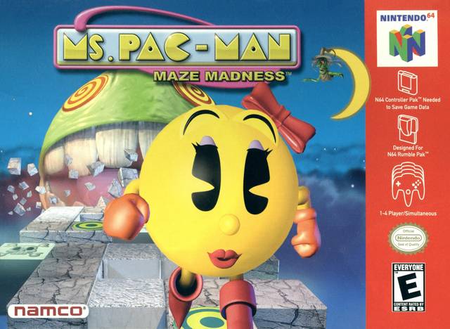 Ms. Pac-Man Maze Madness (Nintendo 64) (Online Only)
