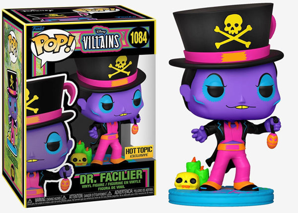 Dr. Facilier (Black Light, Villains) 1084 - Hot Topic Exclusive (Online Order Only)