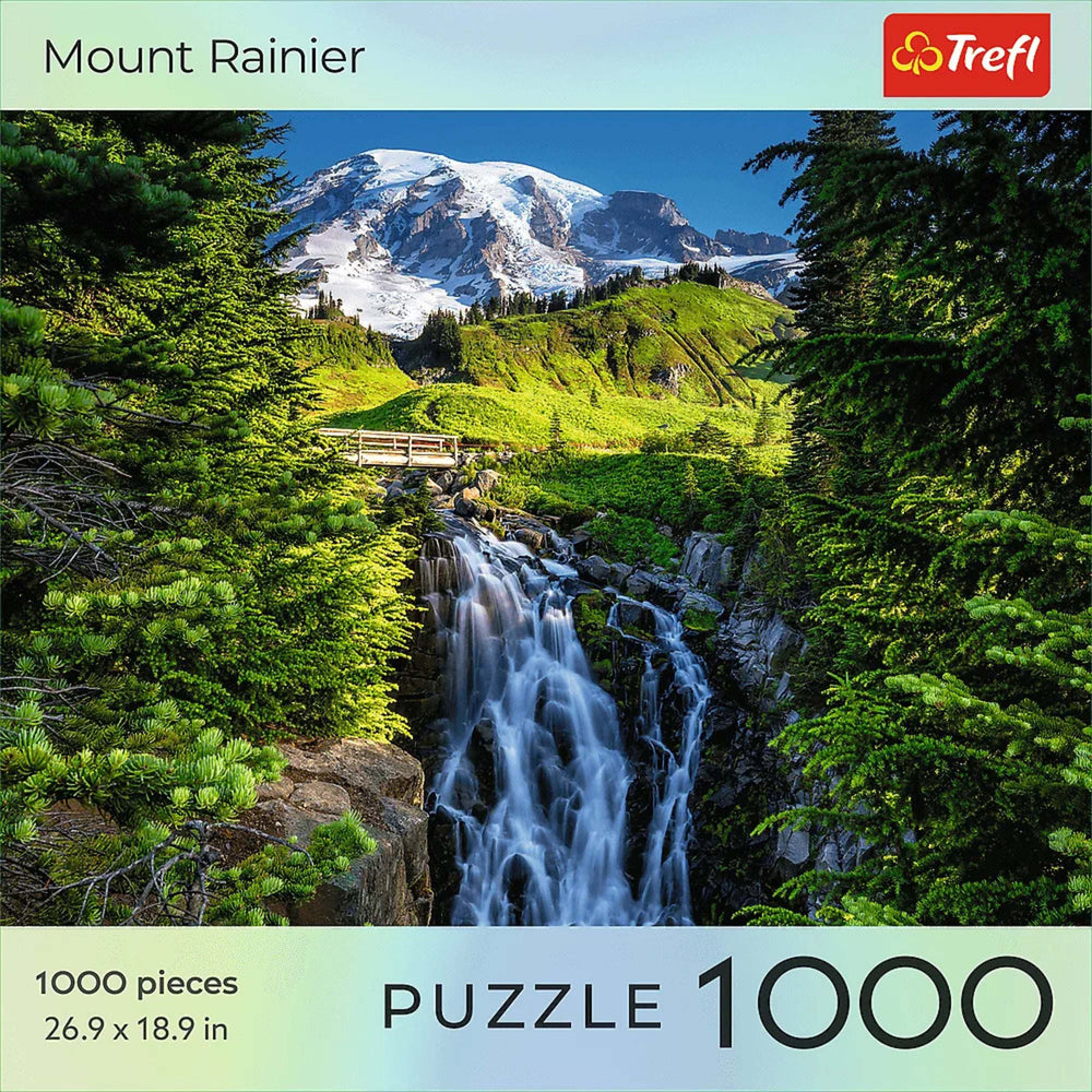 Trefl Red National Parks Mount Rainer 1000 Piece Puzzle (ONLINE ORDER ONLY)