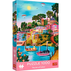 Trefl Premium Plus The Art of Color Syros, Greece 1000 Piece Puzzle (ONLINE ORDER ONLY)