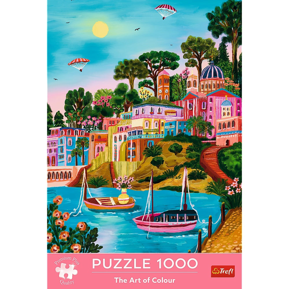 Trefl Premium Plus The Art of Color Syros, Greece 1000 Piece Puzzle (ONLINE ORDER ONLY)