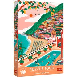 Trefl Premium Plus The Art of Color Positano, Italy 1000 Piece Puzzle (ONLINE ORDER ONLY)