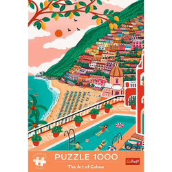 Trefl Premium Plus The Art of Color Positano, Italy 1000 Piece Puzzle (ONLINE ORDER ONLY)