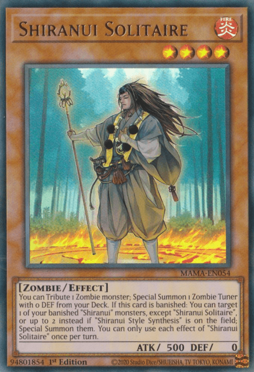 Shiranui Solitaire [MAMA-EN054] Ultra Rare (ONLINE ORDER ONLY)