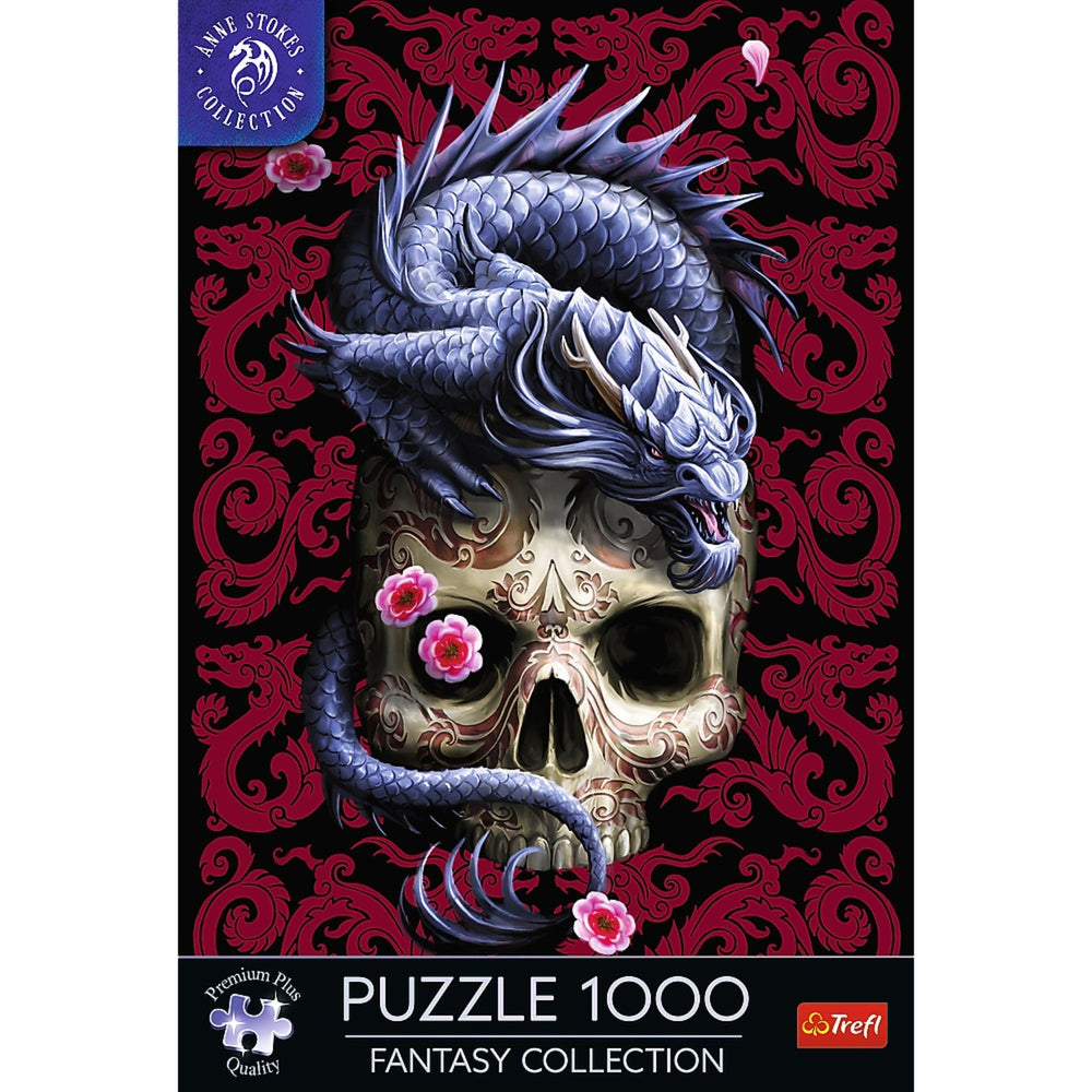 Trefl Premium Plus Anne Stokes Oriental Dragon 1000 Piece Puzzle (ONLINE ORDER ONLY)
