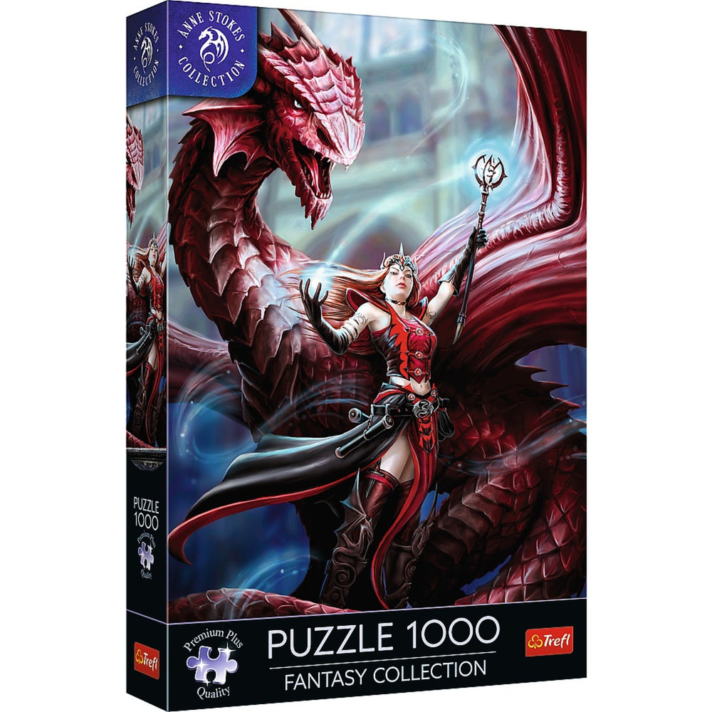 Trefl Premium Plus Anne Stokes Scarlet Mage 1000 Piece Puzzle (ONLINE ORDER ONLY)