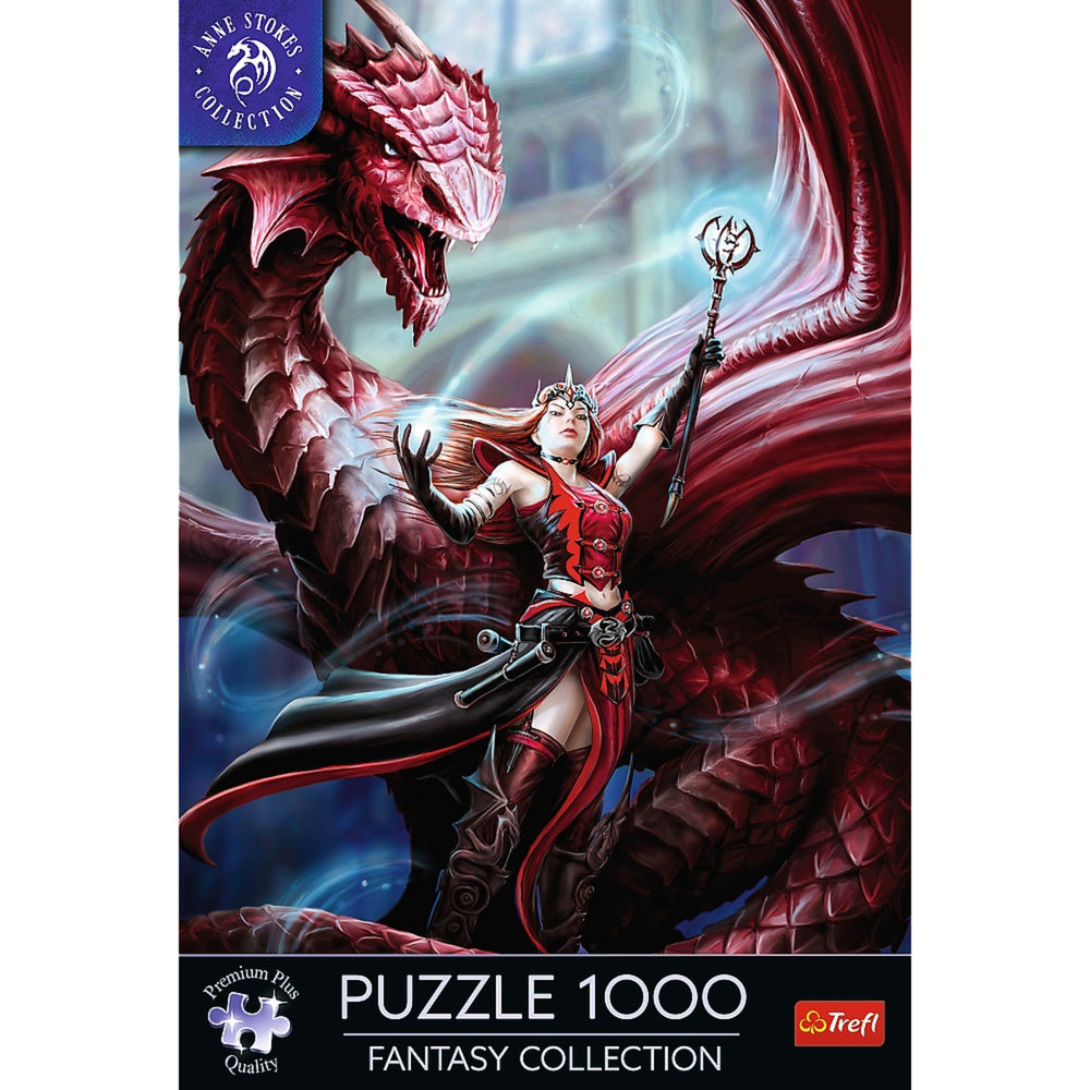 Trefl Premium Plus Anne Stokes Scarlet Mage 1000 Piece Puzzle (ONLINE ORDER ONLY)