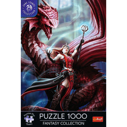 Trefl Premium Plus Anne Stokes Scarlet Mage 1000 Piece Puzzle (ONLINE ORDER ONLY)