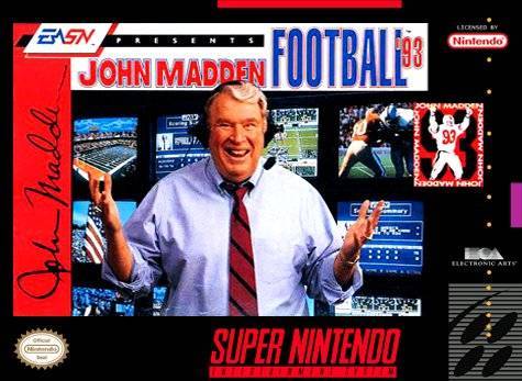 John Madden Football 93 (Super Nintendo) (Online Only)