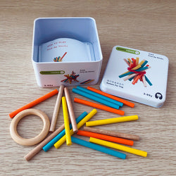 Wooden Puzzle Building Blocks (ONLINE ORDER ONLY)