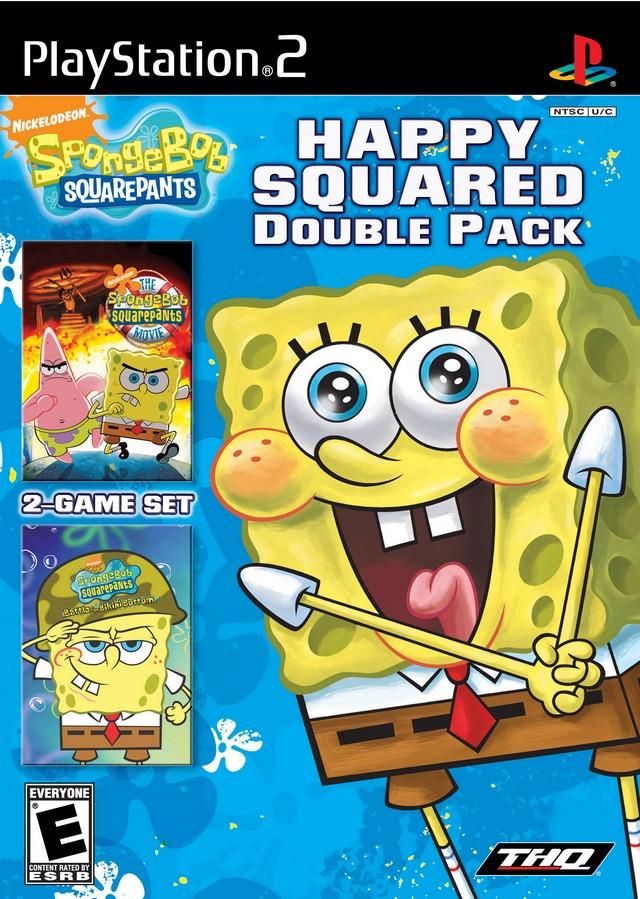 Spongebob SquarePants: Happy Squared Double Pack (Playstation 2) (Online Only)