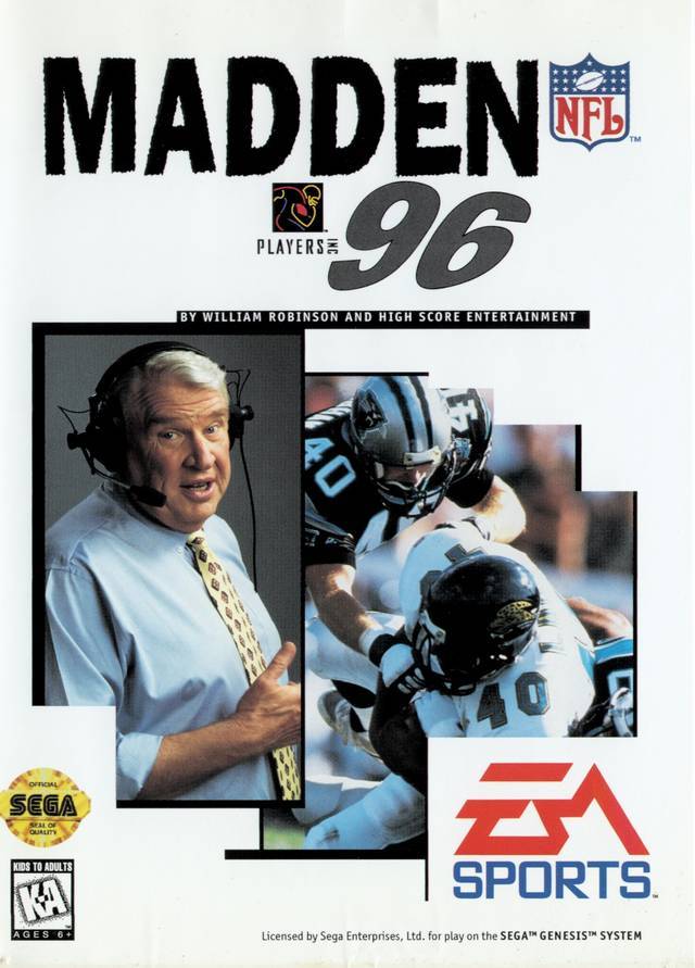 Madden NFL 96 (Sega Genesis) (ONLINE ORDER ONLY)