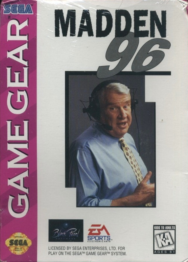 Madden 96 (Sega Game Gear) (ONLINE ORDER ONLY)