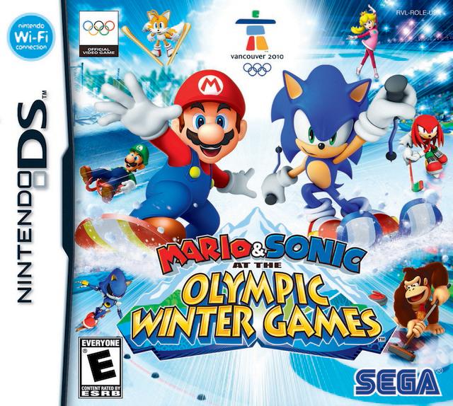 Mario & Sonic At The Olympic Winter Games: Vancouver 2010 (Nintendo DS) (ONLINE ORDER ONLY)